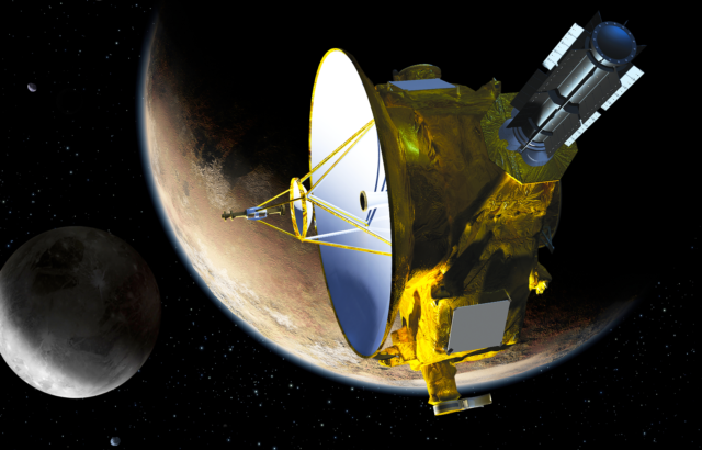 Sonda New Horizons in azione