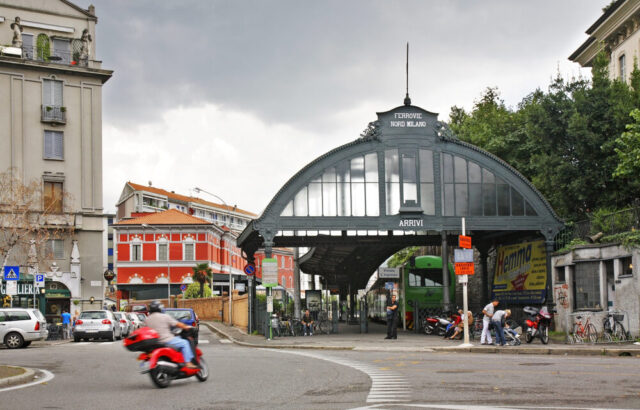 Stazione di Lomazzo ristrutturata