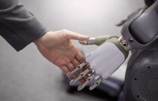 Robot Enigma in azione