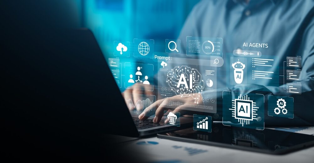Rappresentazione grafica dell'intelligenza artificiale nelle PMI italiane