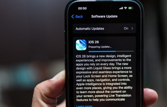 Screenshot di iOS 27.2 beta 2