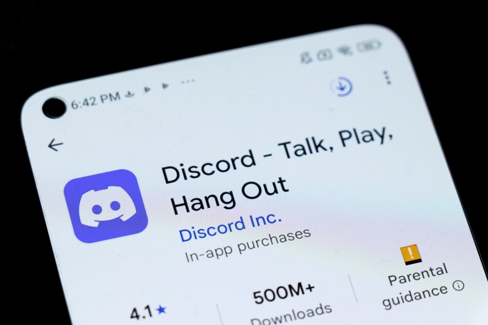 Screenshot di Discord con il nuovo Game Mode