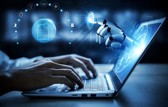 Illustrazione sull'intelligenza artificiale e la trasparenza