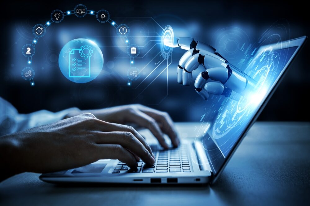 Illustrazione sull'intelligenza artificiale e la trasparenza