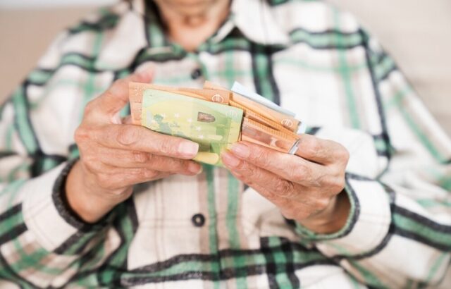 Grafico sull'andamento delle pensioni in Italia