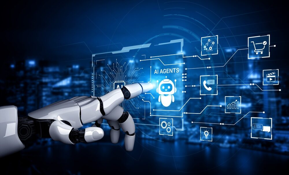 Illustrazione sull'intelligenza artificiale e le sue applicazioni